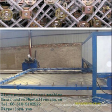 Slope protective net machine